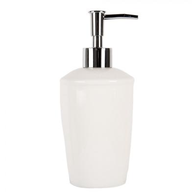 Soap Dispenser White Ceramic Soap Pump