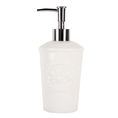 Soap Dispenser White Ceramic Soap Pump