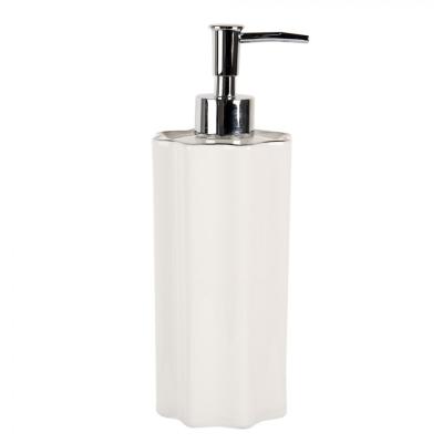 Soap Dispenser White Ceramic Soap Pump