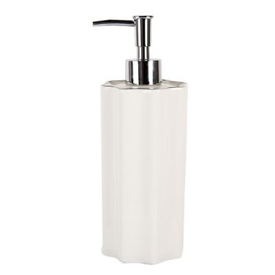 Soap Dispenser White Ceramic Soap Pump