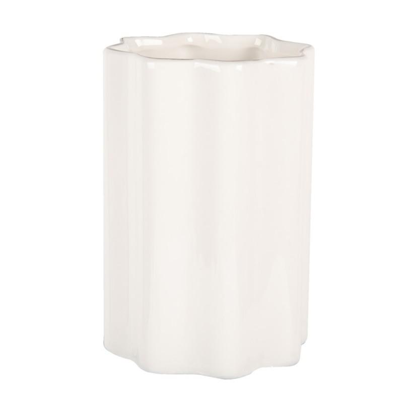Toothbrush Holder White Ceramic
