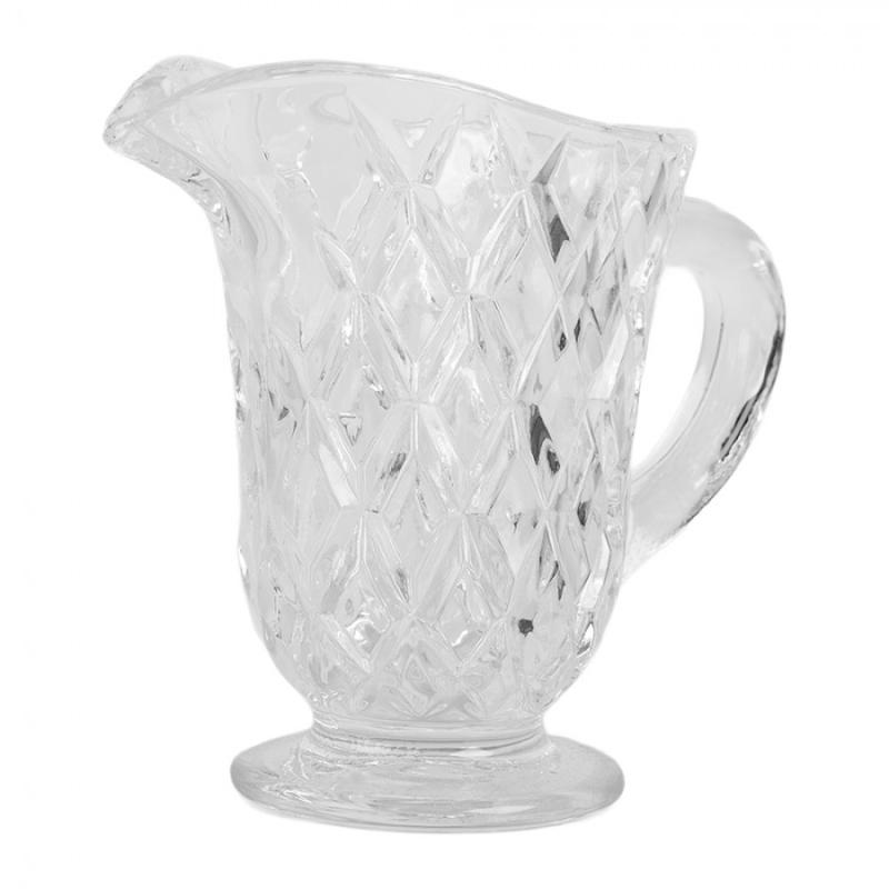 Decorative Pitcher Transparent Glass