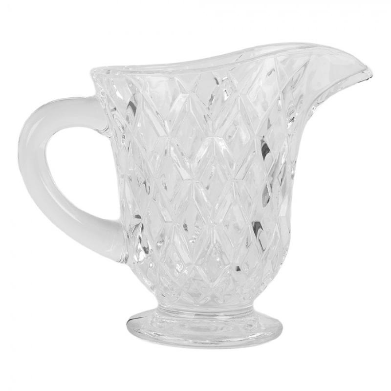 Decorative Pitcher Transparent Glass