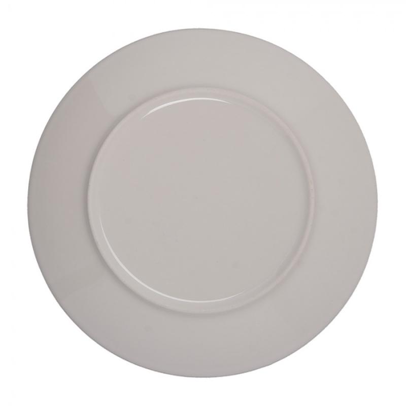 Breakfast Plate White Porcelain