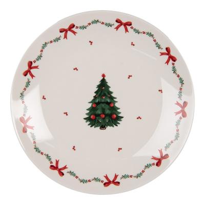 Breakfast Plate White Porcelain