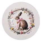 Charger Plate Beige Plastic