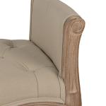Bench Brown Beige Wood