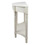 Side Table White Wood Console Table