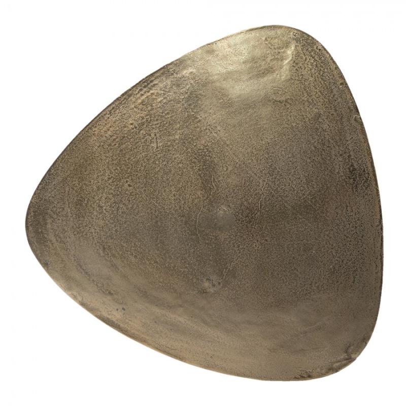 Coffee Table Gold colored Aluminium Side Table