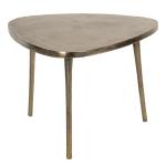 Coffee Table Gold colored Aluminium Side Table