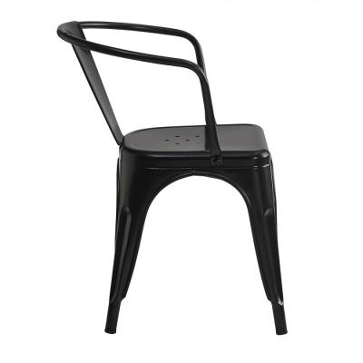 Dining Chair Black Metal