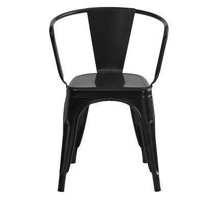 Dining Chair Black Metal