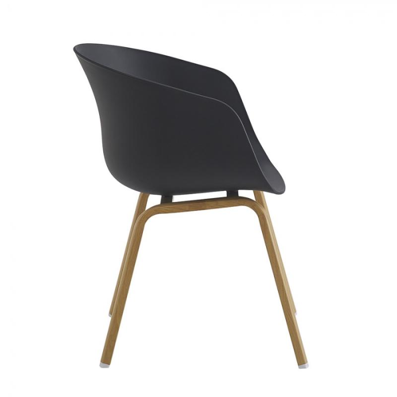 Dining Chair Black Metal