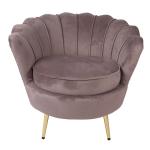 Armchair Pink Textile