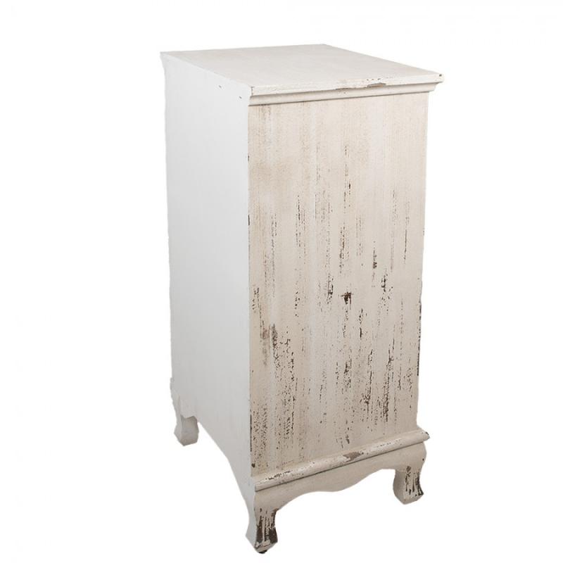 Dresser Beige Wood Chest of Drawers