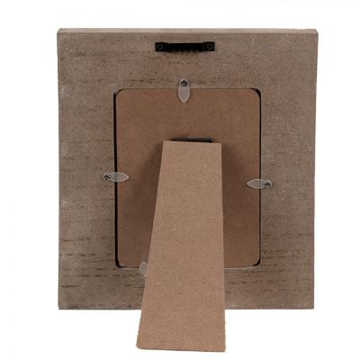 Photo Frame White Brown Wood Picture Frame