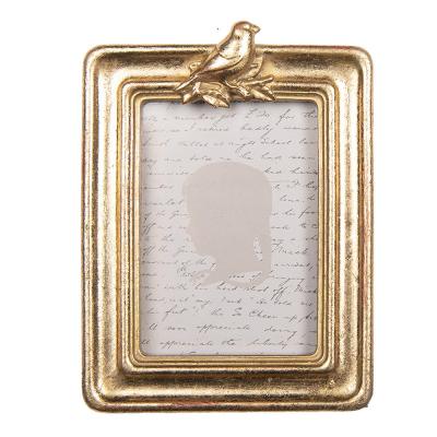 Photo Frame 6x9 cm Gold colored
