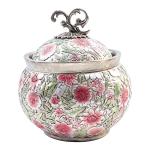 Storage Jar Pink Plastic