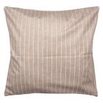 Decorative Cushion Brown Synthetic Heart Cushion Cover with Cushion Filling