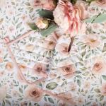 Table Runner Beige Cotton