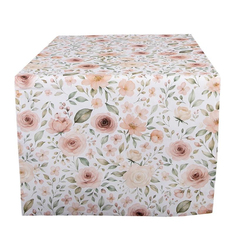 Table Runner Beige Cotton