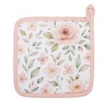 Pot Holder Beige Cotton