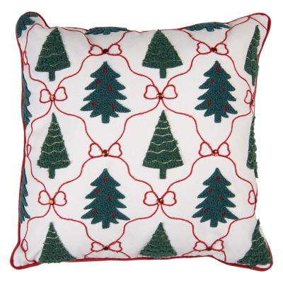 Decorative Cushion Beige Christmas