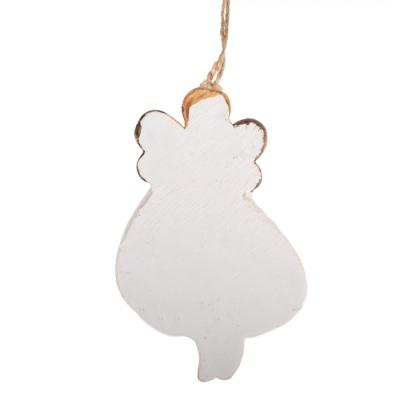 Christmas Ornament Angel White