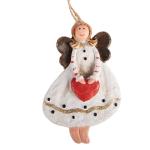 Christmas Ornament Angel White