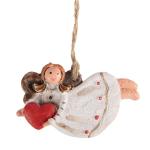 Christmas Ornament Angel White