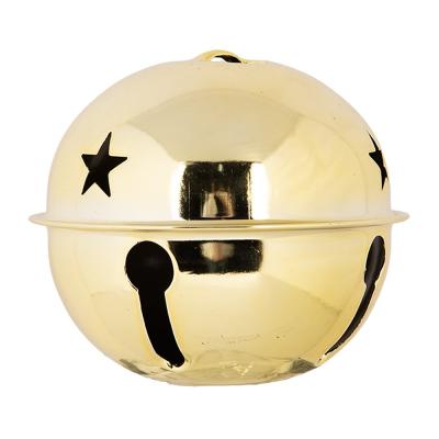 Christmas Ornament Bell Gold colored Metal