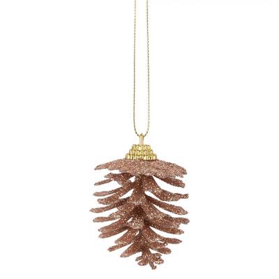 Christmas Ornament Pinecone Brown