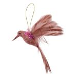 Christmas Ornament Bird Pink