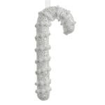Christmas Ornament Candy Cane White