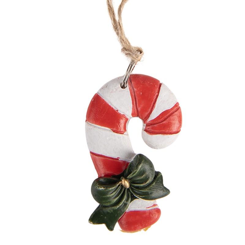 Christmas Ornament Candy Cane Red