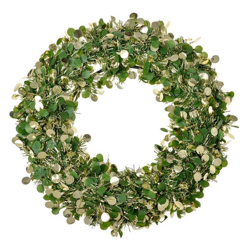 Christmas wreath Grey White
