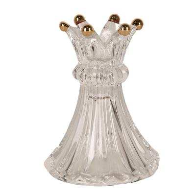 Candle holder Transparent Glass