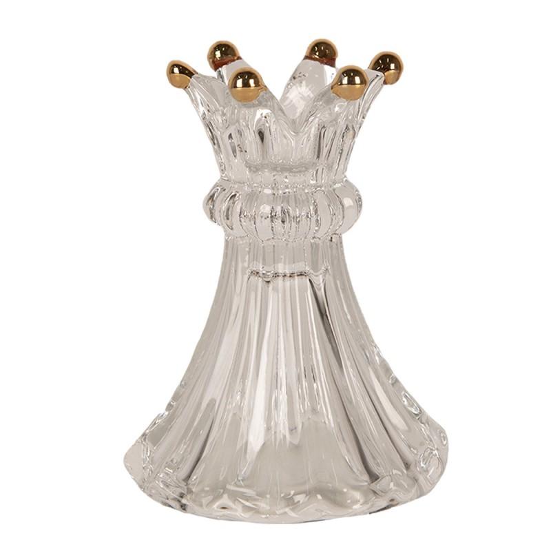 Candle holder Transparent Glass