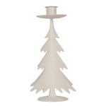 Candle holder Christmas Tree Grey Metal