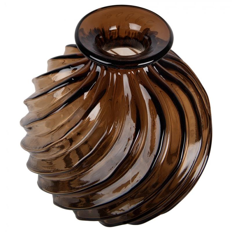 Vase Brown Glass