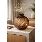 Vase Brown Glass